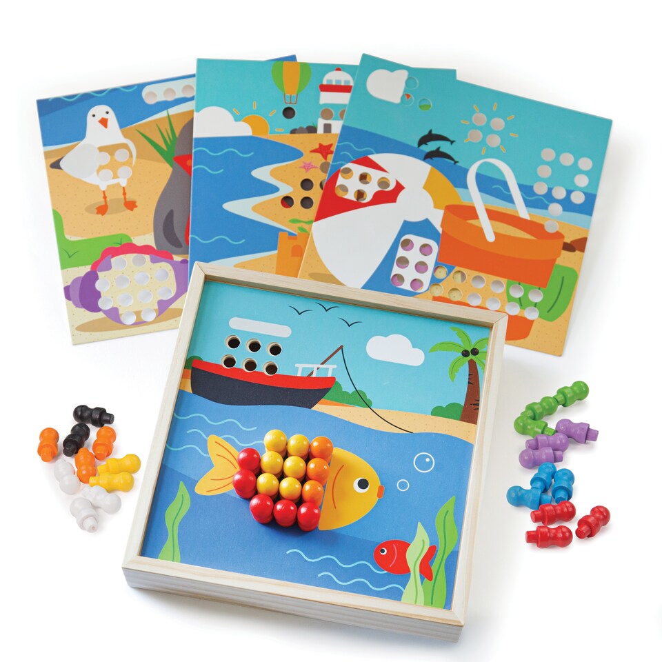 image 1 of Seaside Peg Board