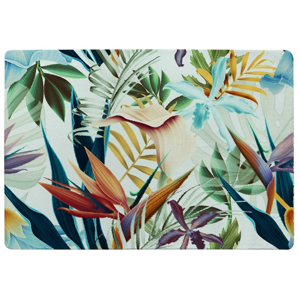 image 1 of Tropical Plants (Rug) Multi | Medium: 80x150cm