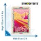 image 3 of Official Universal Pictures Wicked Munchkinland Tulip Fair Single Backdrop Cardboard Cutout 185cm