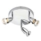 image 1 of Amalfi 3 Light Adjustable Spotlight Chrome, GU10
