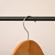 image 8 of HOMCOM A Shaped Clothes Rack Garment Hanger Hanging Rail 2-tier Shelving Metal