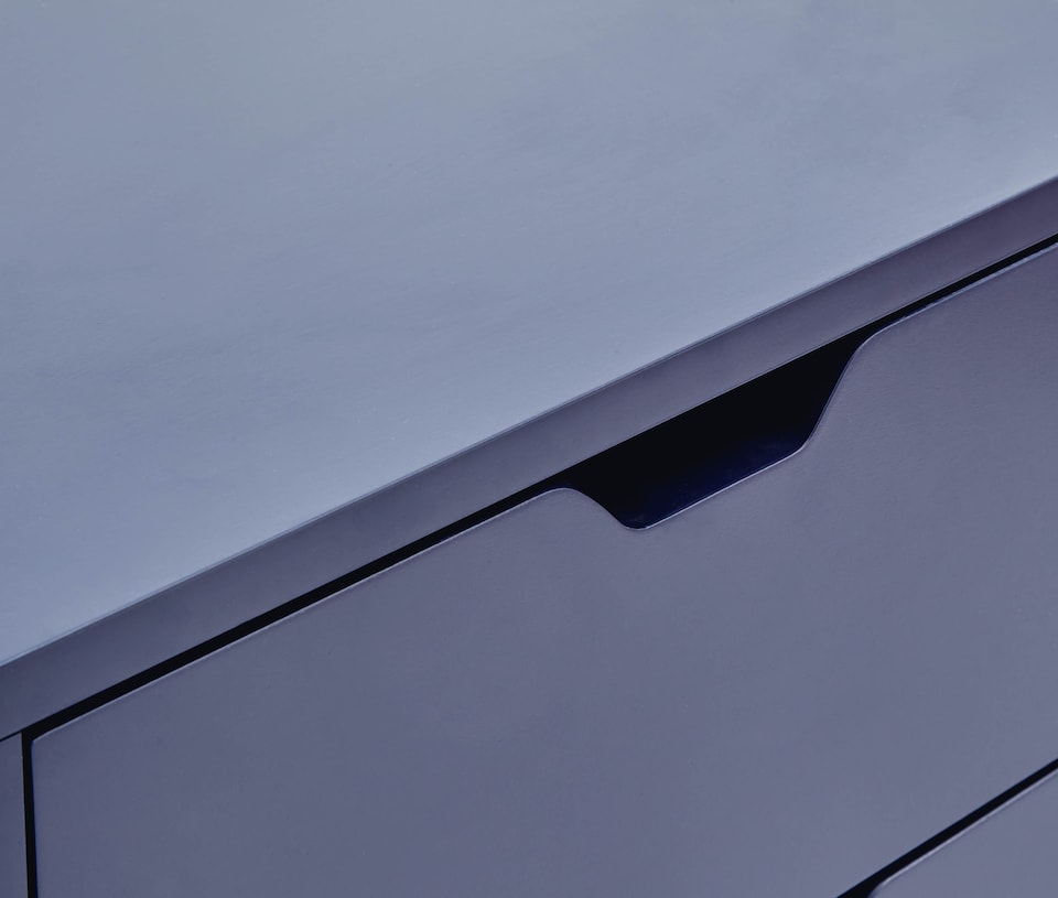 image 1 of Nyborg Pair Of 2 Drawer Bedsides | Blue | Nightshadow
