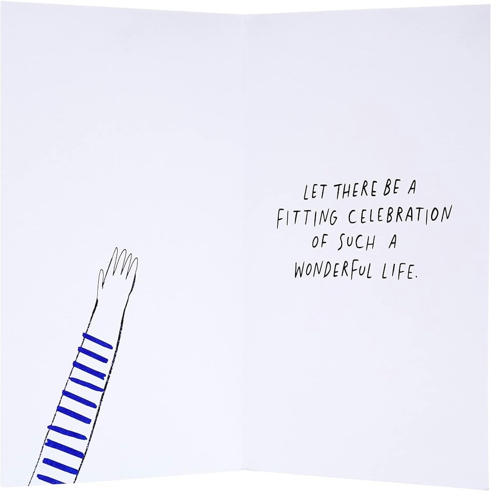 image 1 of Contemporary Text Based Design with Sentimental Message Sympathy Card
