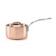 image 3 of Samuel Groves Copper Induction 16cm Saucepan with Lid