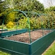image 2 of GardenSkill Garden Vegs Grow Tunnel Polytunnel & Hoop House Grow Frame Kit 2m L x 1m W x 1m H