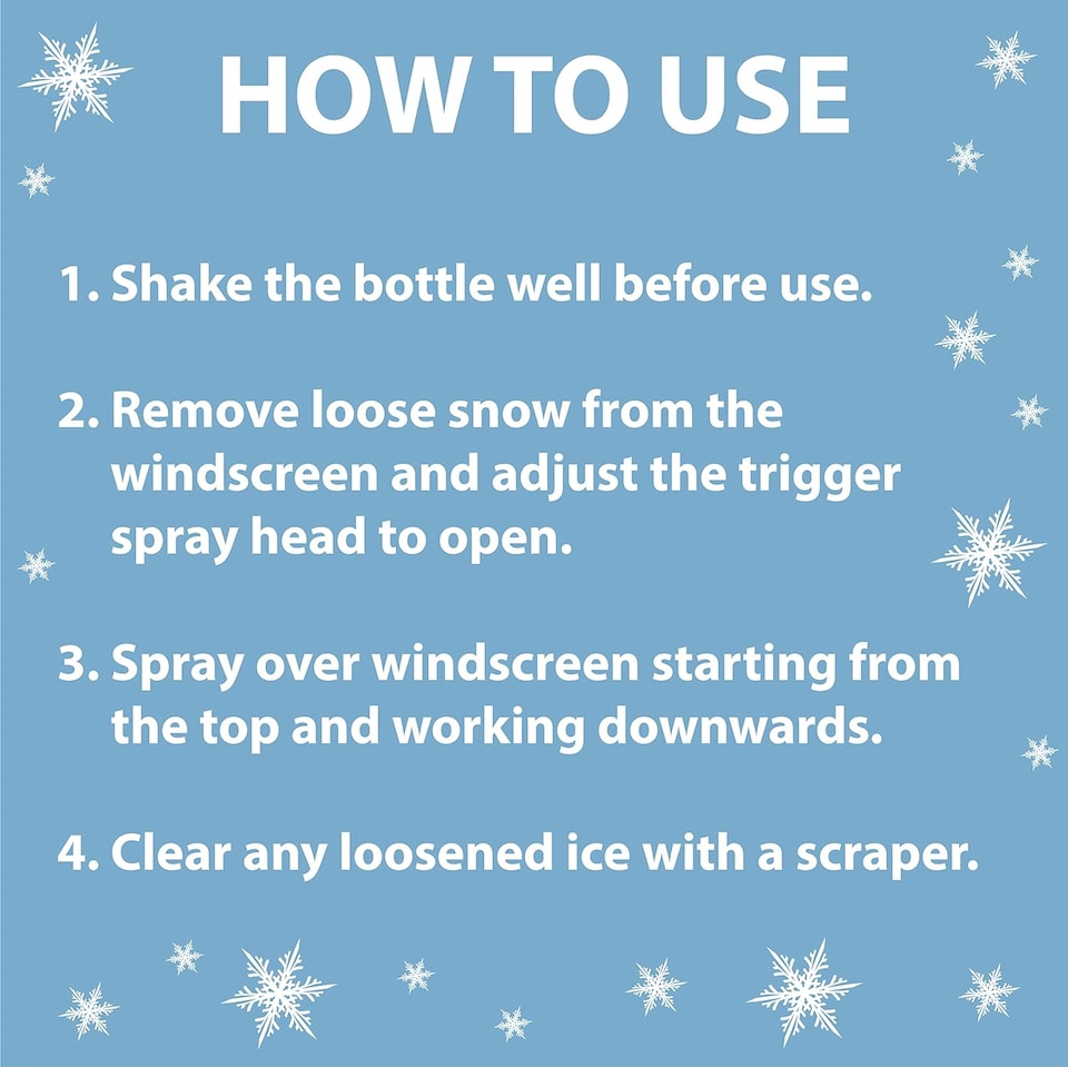 image 1 of AA Fast Acting De-Icer 3 x 750ml