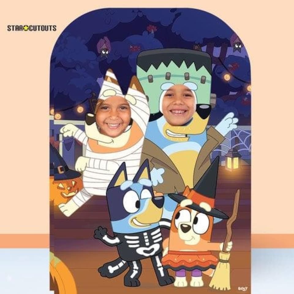 image 1 of Bluey Halloween Stand In Cardboard Cutout 131cm
