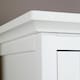 image 8 of Bellevue 1 Or 2 Door Wardrobe MDF Bedroom Furniture White | White