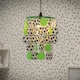 image 3 of ValueLights Children's Green And White Football /Nursery Ceiling Pendant Light Shade