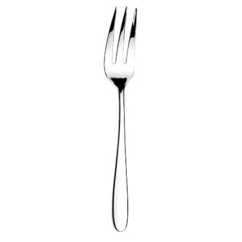 image 1 of Arthur Price Contemporary Willow Serving Spoon & Fork Set