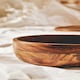 image 4 of Rosi Small Round Sheesham Wood Salad Bowl Brown