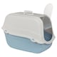 image 2 of Extra Large Enclosed Cat Litter Tray Filter Box Hooded Large Scoop Toilet Potty | Blue | 1