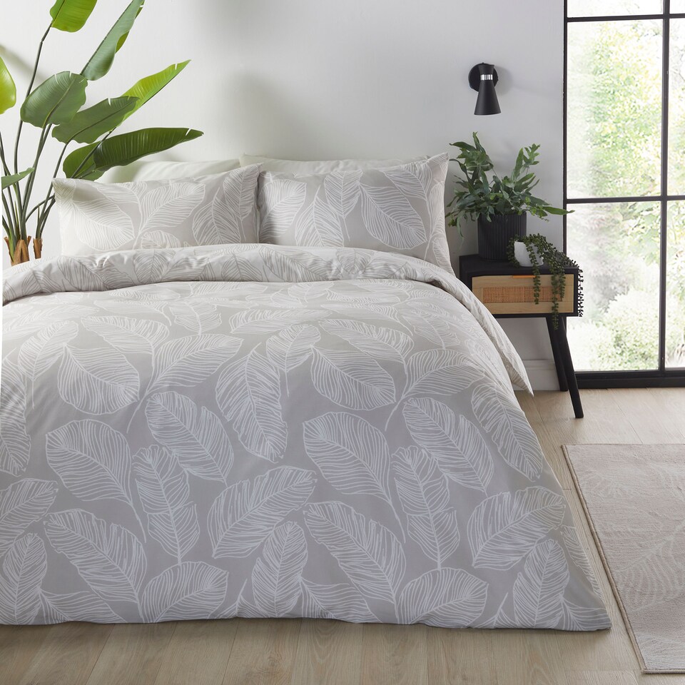 image 1 of Fusion Matteo Duvet Cover Set Natural