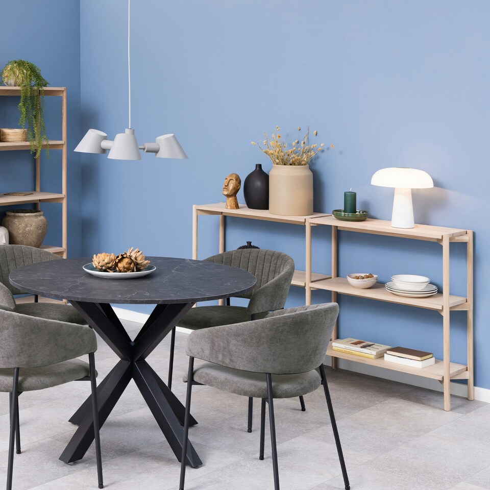 image 1 of Braidwood bookcase  with 4 shelves in White
