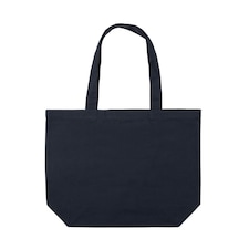 XD Collection Recycled Canvas Undyed Tote Bag - Navy - One Size Blue