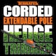 image 10 of Terratek 550W 2.5m Electric Long Reach Hedge Trimmer | Grey | Grey | 1