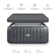 image 5 of Wave Pacific 6 Person Inflatable Hot Tub, Dark Grey