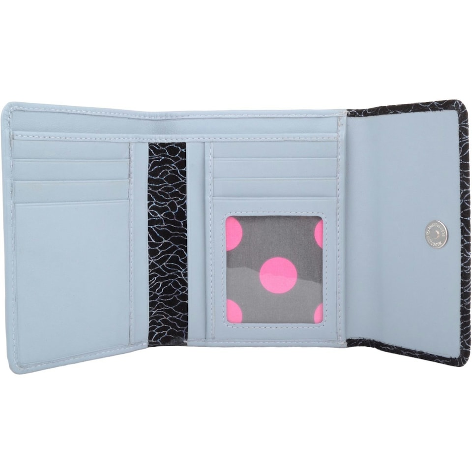 image 1 of Soft Leather Bi-Fold Slim  Coin / Credit Card Holder / Purse Pink | Taupe/Rose