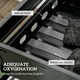 image 5 of Outsunny Portable Charcoal Grill with Pull-Out Charcoal Basin