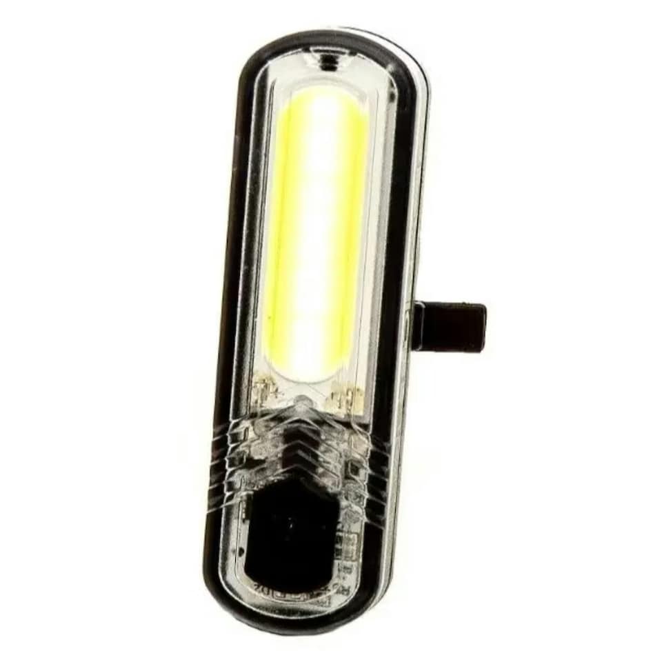 image 1 of Sport Direct 100 Lumens USB Rechargeable 10 COB LED's Bike Front Light