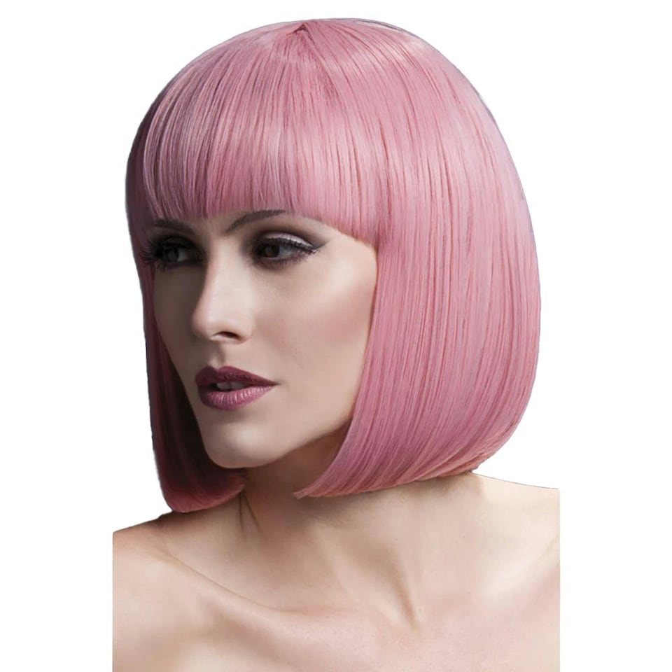 Fever Womens/Ladies Elise Wig - Pastel Pink - One Size