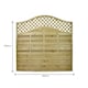 image 4 of Snowdon Timber Omega Lattice Top Fence Panel 3 Pack (H) 1.8m (W) 1.8m
