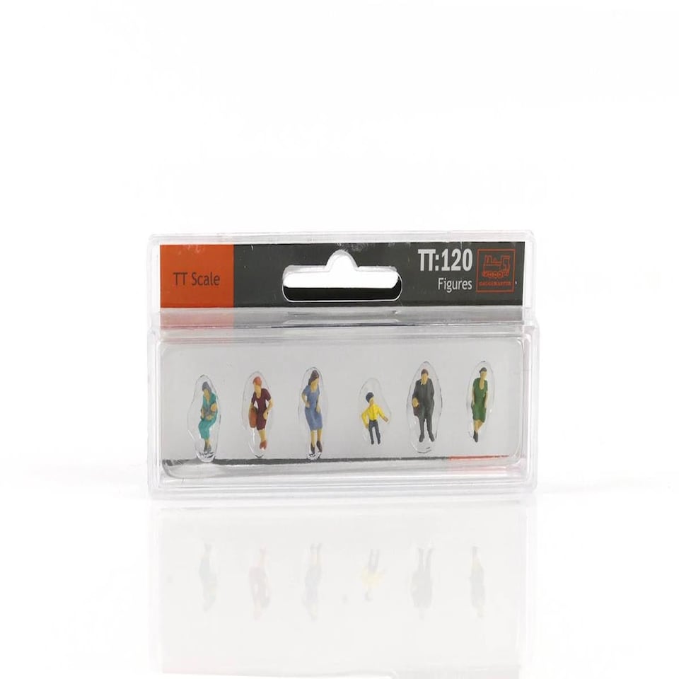 image 1 of Gaugemaster TT120 Sitting People (6) Hobby Figure Set