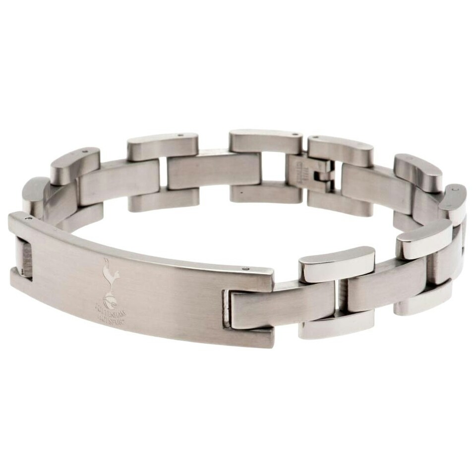image 1 of Tottenham Hotspur FC Stainless Steel Bracelet - Silver - One Size