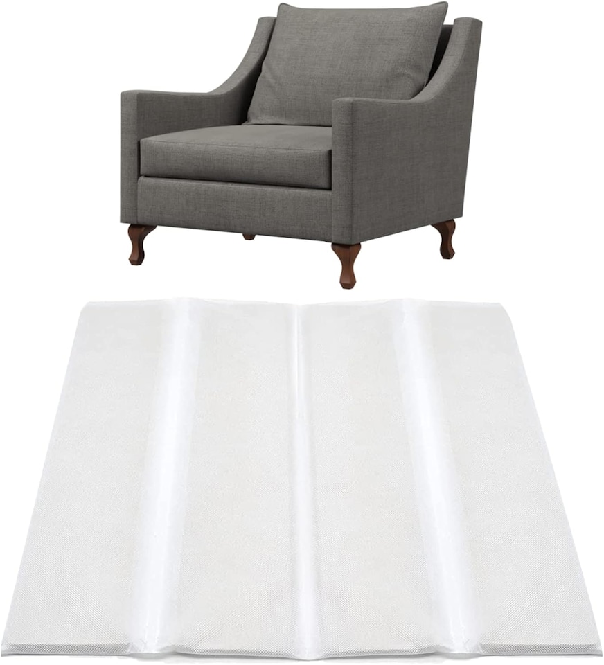 image 1 of Sofa Seat Support Board | Foldable Sofa Rejuvenator Board | Sagging Sofa Cushion Support 1 Seater (48cm x 48cm)| White