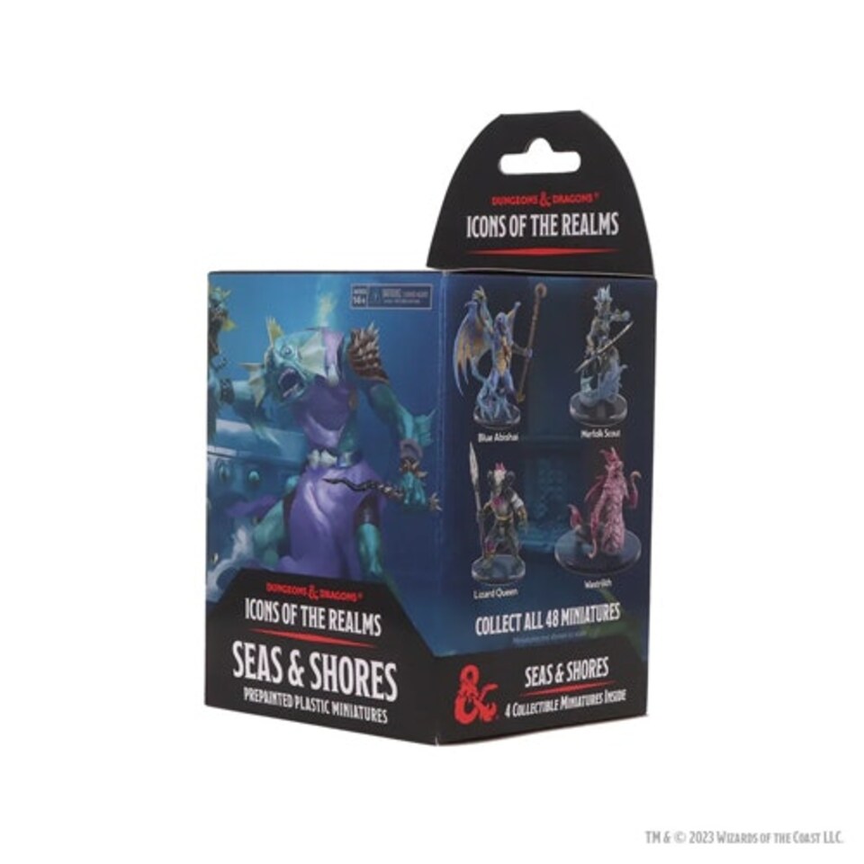 D&D Icons of the Realms: Seas & Shores - 8ct. (Set 28) Booster Pack