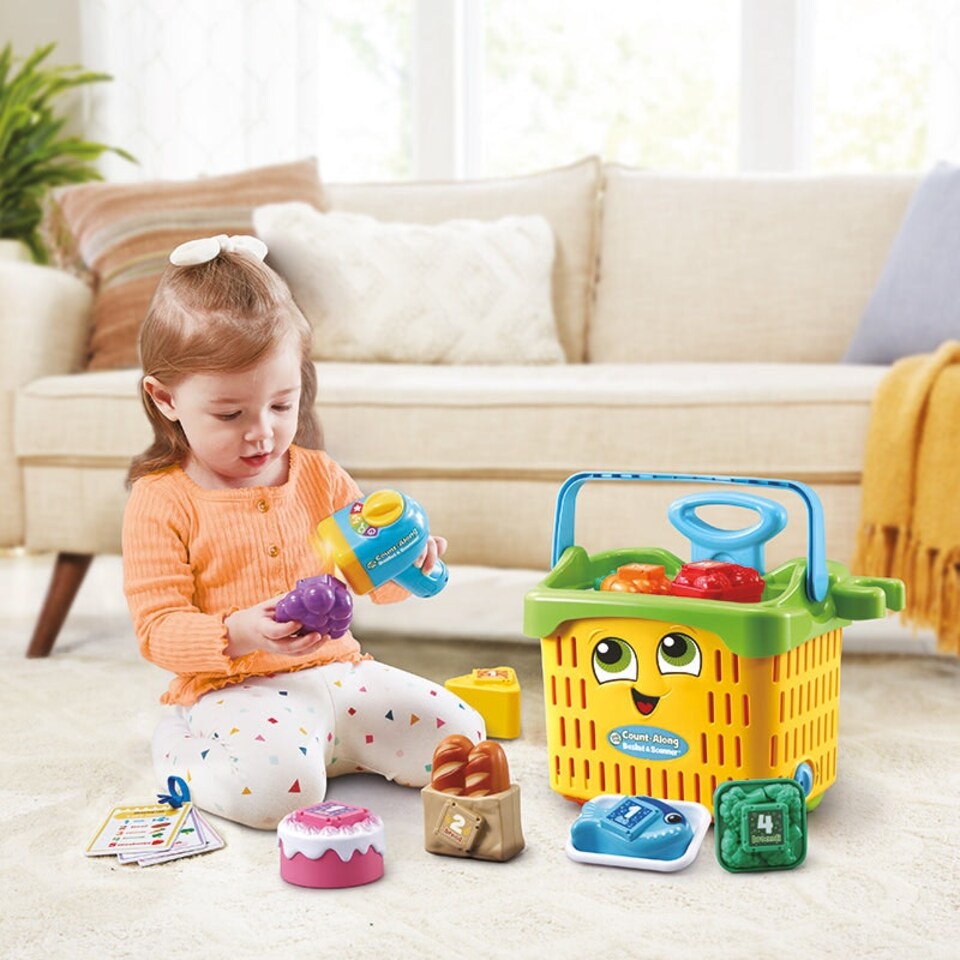 image 1 of Leap Frog Count Along Basket & Scanner