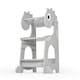 image 7 of Kidoz Toddler Learning Tower - Kitchen Helper with Safety Rail - Dinosaur Grey