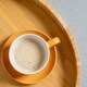 image 6 of Argon Tableware 12 Piece Coloured Cappuccino Cup & Saucer Set - 250ml - Yellow