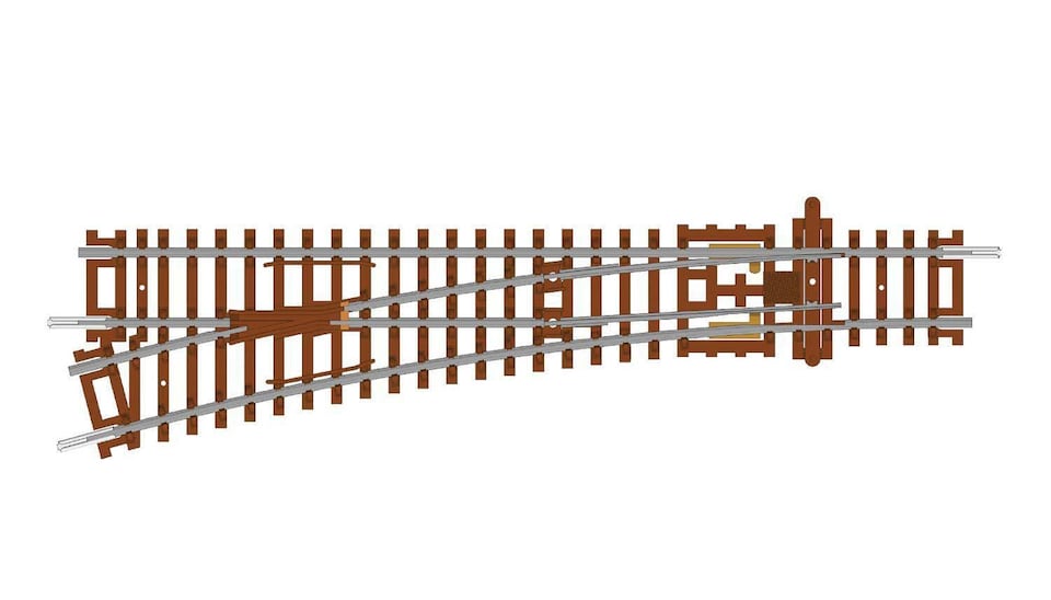 Hornby TT:120 Left Hand Turnout