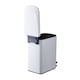 image 4 of Living and Home 6L Smudge-Resistant Rubbish Bin With Foot Pedal | White