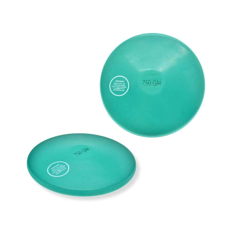 Pre-Sport Rubber Discus - Green - 0.75kg
