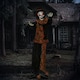 image 2 of Outsunny 67" Animated Prop Circus Clown, Indoor Outdoor Halloween Decorations