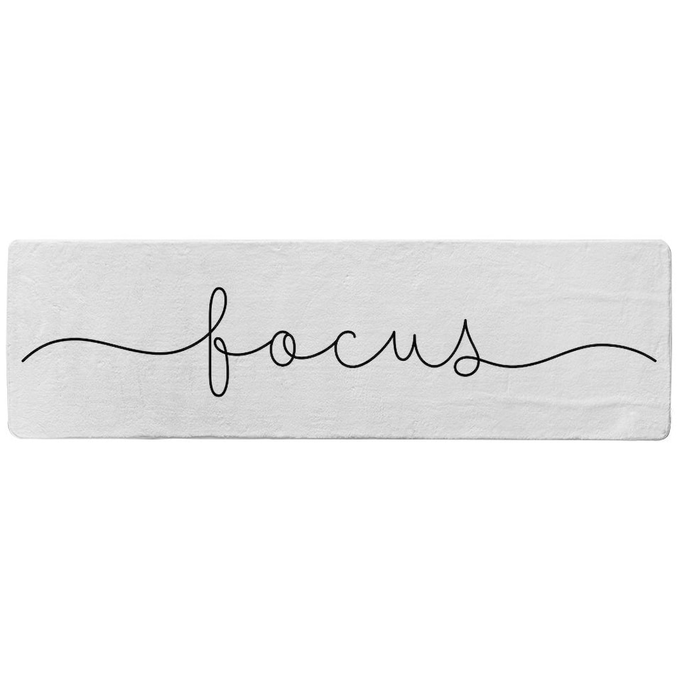 image 1 of Text Focus Designer (Runner Rug)