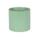 image 1 of Matte Sage Green Ceramic Indoor Plant Pot - H13 x W13.5cm Cream