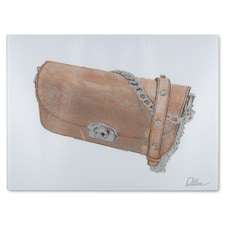 Hand bat Glass Chopping Board | Multi