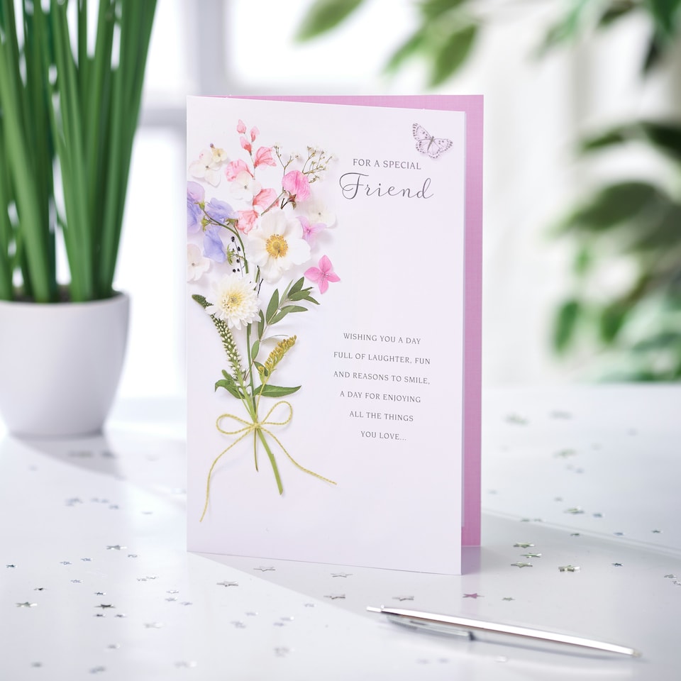 image 1 of Friend Birthday Card - Into The Meadow