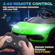 image 6 of HOMCOM Electric Car for Kids Lamborghini Aventador Licensed with Remote Control, 12V Powered Kids' Electric Ride-on with Butterfly Doors, Auxiliary wheels, Music, Horn, Suspension - Green