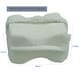 image 9 of Memory Foam Leg Knee Support Pillow White Cushion