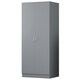 image 2 of FWStyle Tunis 3 Piece Bedroom Furniture Set - Matt Grey - Wardrobe + Chest + Bedside