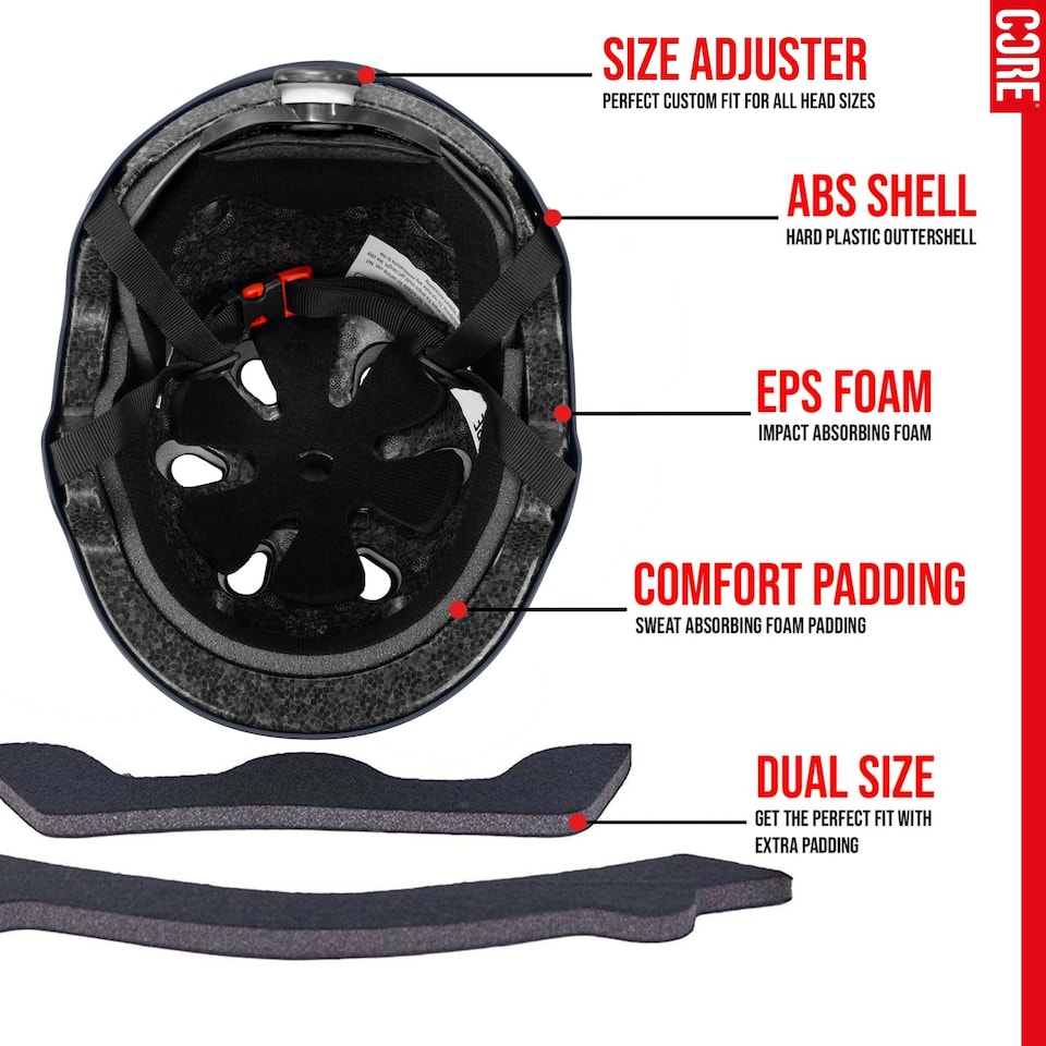 image 1 of CORE Action Sports Helmet