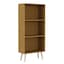 Beech Bookcase & Pine Leg