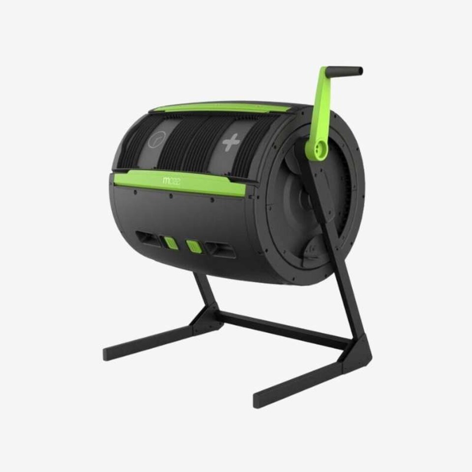 image 1 of Maze 245 Litre Compost Tumbler | Black | Green and black | One Size | 1