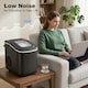image 6 of HOMCOM Countertop Ice Maker Machine Self-Cleaning 2 Sizes Black