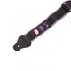 image 4 of Black Guitar Shoulder Strap for Bass Electric Acoustic with 3 Picks