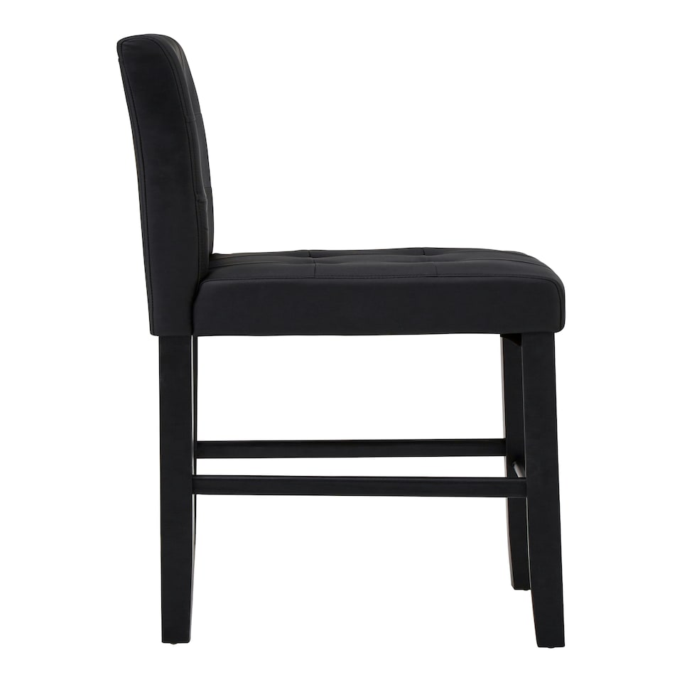 image 1 of Interiors by Premier Park Bar Chair, High Backrest Breakfast Bar Chair, Footrest Living Bar Chair for Kitchen & Home Bar